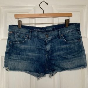 Citizens of humanity jean shorts 30